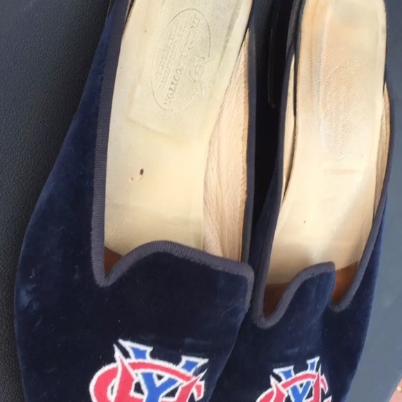 Vintage Stubs & wootton velour loafers - Picture 5 of 7